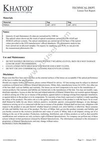 KMF1205M Datasheet Page 3