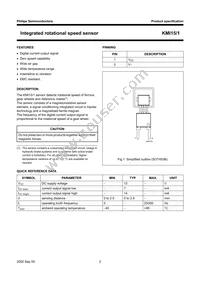 KMI15/1/V3PX Datasheet Page 2