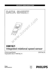 KMI16/1 Datasheet Cover