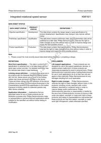 KMI16/1 Datasheet Page 10