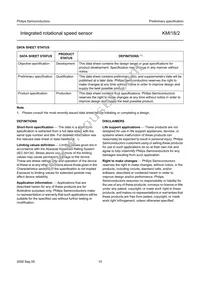 KMI18/2 Datasheet Page 10