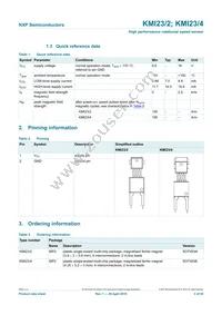 KMI23/4Z Datasheet Page 2