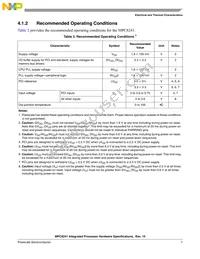 KMPC8241TVR166D Datasheet Page 7