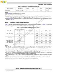 KMPC8241TVR166D Datasheet Page 11
