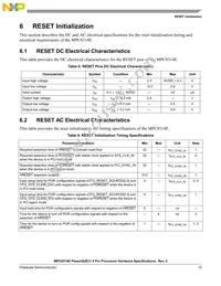 KMPC8314VRAGDA Datasheet Page 15