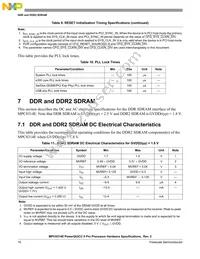 KMPC8314VRAGDA Datasheet Page 16