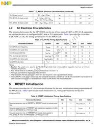 KMPC8323ZQAFDC Datasheet Page 11