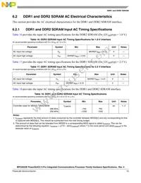 KMPC8323ZQAFDC Datasheet Page 15