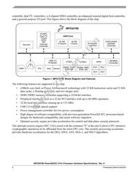 KMPC8379VRALG Datasheet Page 2