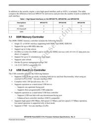 KMPC8379VRALG Datasheet Page 3