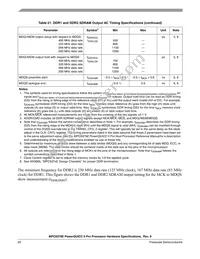 KMPC8379VRALG Datasheet Page 20