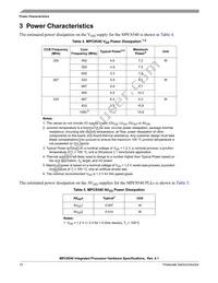 KMPC8540PX667LC Datasheet Page 12