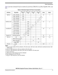 KMPC8540PX667LC Datasheet Page 13