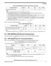 KMPC8540PX667LC Datasheet Page 17