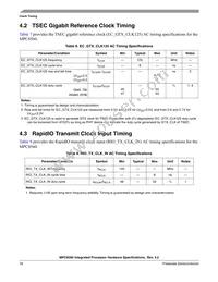 KMPC8560PX667JB Datasheet Page 16