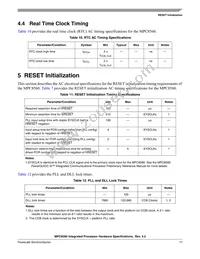 KMPC8560PX667JB Datasheet Page 17
