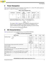 KMPC885ZP80 Datasheet Page 11