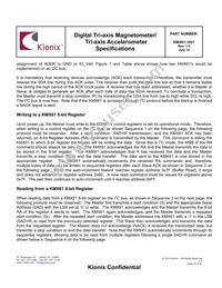 KMX61-1021-PR Datasheet Page 19