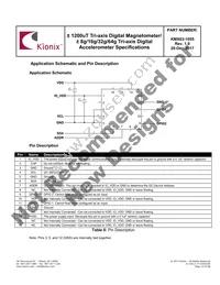 KMX63-1055 Datasheet Page 13