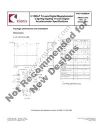 KMX63-1055 Datasheet Page 14