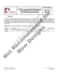 KMX63-1055 Datasheet Page 23