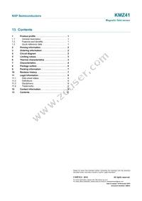 KMZ41 Datasheet Page 10