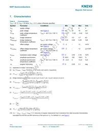 KMZ49 Datasheet Page 4