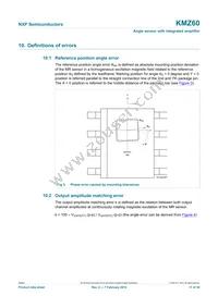 KMZ60 Datasheet Page 11