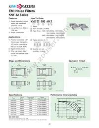 KNF32200-W3 Datasheet Cover