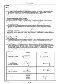 KRM21ER61E106KHA1K Datasheet Page 10