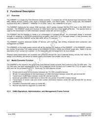 KS8993FL Datasheet Page 20