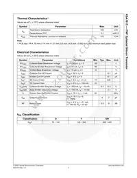 KSA1015OTA Datasheet Page 3