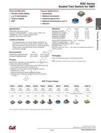 KSC421V30ACT3.17 Datasheet Cover