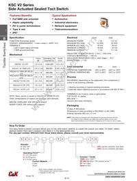 KSC421V30ACT3.17 Datasheet Page 16