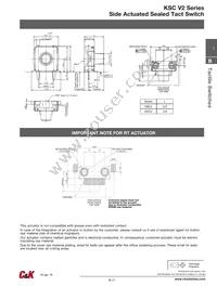 KSC421V30ACT3.17 Datasheet Page 17