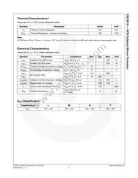 KSC5019MBU Datasheet Page 3