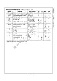 KSC5305DTU Datasheet Page 2