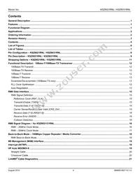 KSZ8021RNL-TR Datasheet Page 4