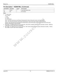 KSZ8051MLLI-TR Datasheet Page 12