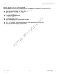 KSZ8692XPB Datasheet Page 16