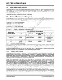 KSZ8851SNL Datasheet Page 10