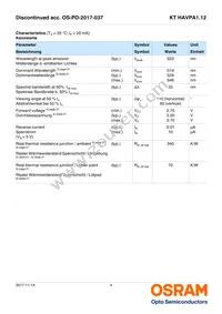 KT HAVPA1.12-BVCU-DJ18-20-R33-Z Datasheet Page 4