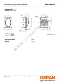 KT HAVPA1.12-BVCU-DJ18-20-R33-Z Datasheet Page 13