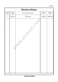 KT2016A26000ACW18TLG Datasheet Page 2