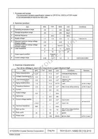 KT2016K26000BCW18ZAS Datasheet Page 3