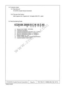 KT2016K26000BCW18ZAS Datasheet Page 13