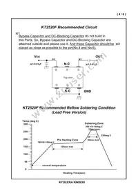 KT2520F26000ZAW18TKK Datasheet Page 5