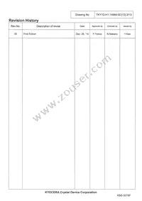 KT2520K26000CCW18ZUS Datasheet Page 2