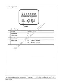 KT2520K26000CCW18ZUS Datasheet Page 7