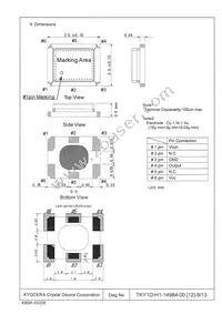 KT2520K26000CCW18ZUS Datasheet Page 8